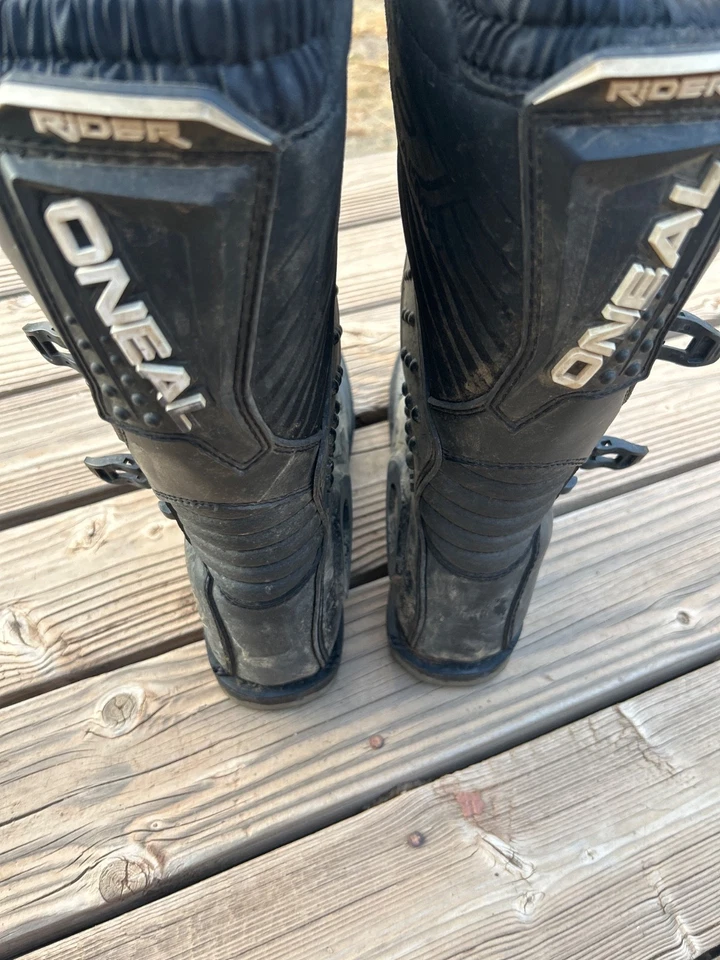Botas de moto Oneal Rider One Almx ATV negras tallas 13 motocross Foto 3 de 4