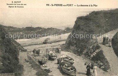 Saint-Pierre-en-Port La descente al la Mer