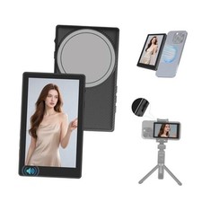 Selfie Monitor Screen for iPhone, Built-in Speaker, Wireless Magnetic Selfie