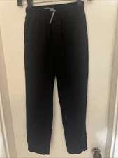 Boy’s Jumping Beans Black Pull On Pants Size 8 Cotton Blend 23” Inseam
