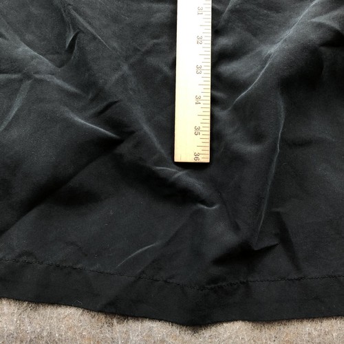 Zara Woman Coat Womens XS Black Long Trench Belted Lightweight Zip Sleeve Jacket - Picture 8 of 8