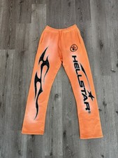 Hellstar "Fire Orange" FlareSweatpants Orange Dye