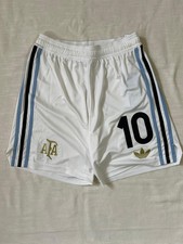 SHORT ARGENTINA 50TH Anniversary AFA 2024-25 #10 White-New With Tags