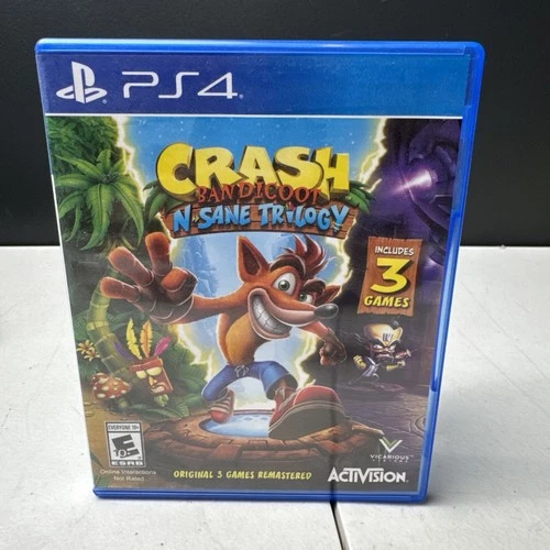 Crash Bandicoot N Sane Trilogy PS4 Original 3 Games Remastered