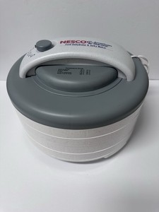 NESCO Snackmaster 4-Tray Jerky and Food Dehydrator, 500 Watts FD-61