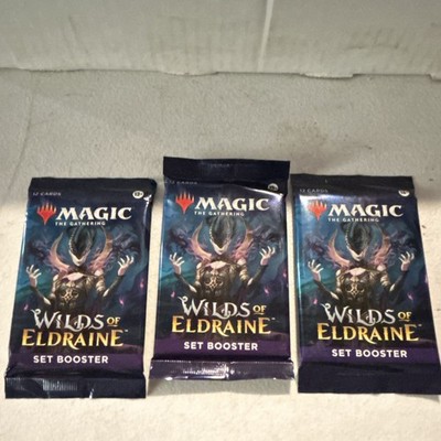 Magic: The Gathering Wilds of Eldraine Booster Packs 3 x 12 Cards English