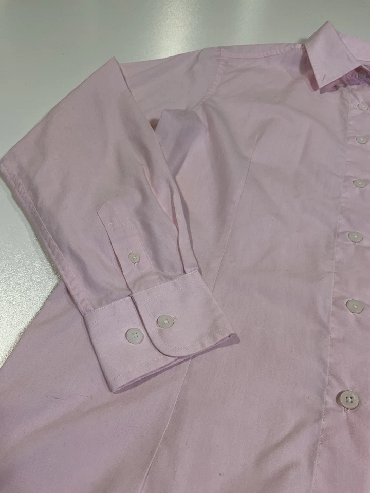 Camisa De Colección Detroit Pistons Rosa Abotonada Para Mujer Talla S NBA Y2K Foto 3 de 4