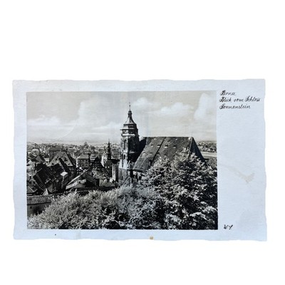 Postkarte AK Pirna Blick vom Schloss Sonnenstein Gelaufen 1938 Ansichtskarte