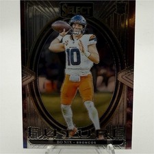 2024 Panini Select Future Rookie Insert Bo Nix #7 Denver Broncos Football