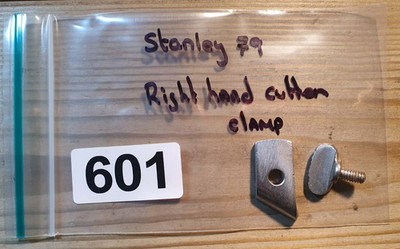 Vintage Stanley No 79 Seitenfalzhobel RH Fräser Klemme Holzbearbeitung altes Werkzeug