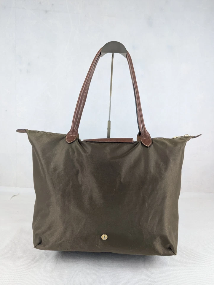 AUTHENTIC Longchamp Le Pliage – Foldable Green Nylon Tote Bag, Gently Used! - Image 2 of 4