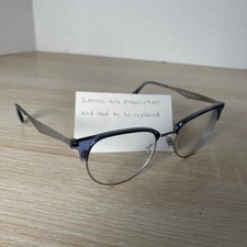 Ray-Ban RB6396 3084 Eyeglasses Clear Blue Silver Frames Only READ 53-19-145