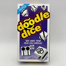 Doodle Dice Game COMPLETE UNUSED Jax 2005 Makers of Sequence Family Matching