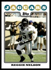 2008 Topps Reggie Nelson Jacksonville Jaguars #264