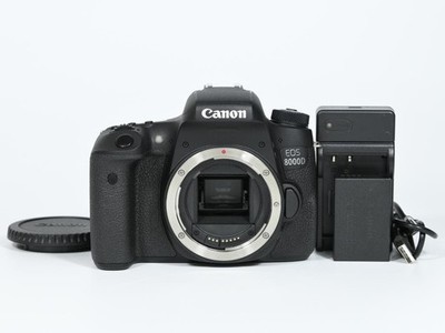 Canon EOS 8000D Gehäuse Top Zustand Low Shutter Count 501 getestet