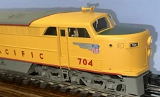 Atlas O-Scale 1230-1FM Erie-built UNION PACIFIC Diesel #704 Powered A-Unit