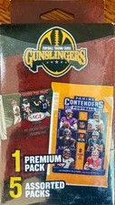 Gunslingers *Football Trading Cards* *Mystery Hanger Box* *6 Packs*