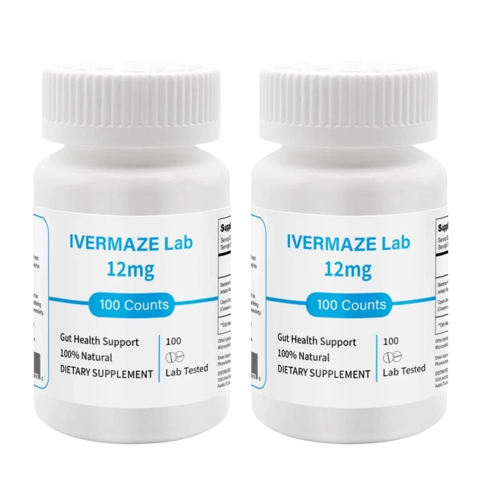IVERMET Compresse per Persona - 12 mg, 100 Compresse, Integratore Digestivo Purezza 99%