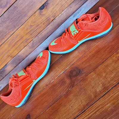 Nike Zoom High Jump Elite Track Spikes Men 9 Bright Crimson 