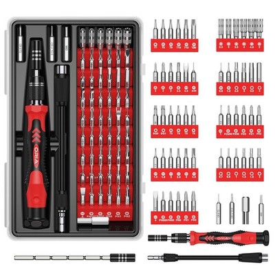 Precision Screwdriver Kit, Mini Screwdriver Set, 61 in 1 with 57 Bits Repair ...