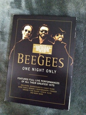 Bee Gees: One Night only (DVD) 1997 - W/Slipcover & Insert 