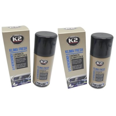 2x K2 Klimaanlagenreiniger 150ml Klima Fresh Desinfektion Reiniger BLUEBERRY