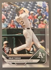 2025 Topps Now Colby Thomas Call-Up 