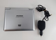 Sylvania Portable DVD Player SDVD7015 No AC Adapter - Car Charger Included