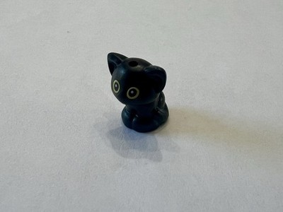 Lego Black Cat Kitten Yellow Crazy Eyes Eye Friends Animal New