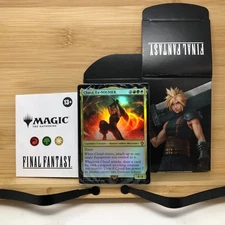 MTG  Commander Deck Limit Break - Final Fantasy Cloud - Deck And Deck Box Only
