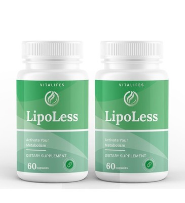 (2 Pack) LipoLess Advanced Energy & Fitness Supplement LipoLess (60 Capsules)