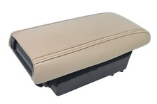 Defect 1991-1995 Acura Legend Center Console Beige Leather Armrest Top Lid Oem