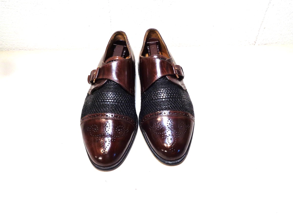 Johnston & Murphy Leather Dress Shoes - Men\'s Size 10 1/2 M - Handmade in Italy Johnston & Murphy Black Leather Tassel Loafers Dress Shoes M main image 4