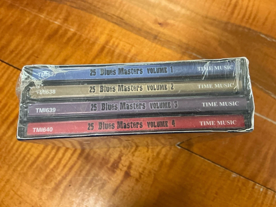 100 Blues Masters NEW (CD, 2001, Time Life) Leadbelly Hooker Waters Wolf Hopkins - Image 4 of 4