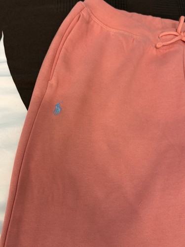 Polo Ralph Lauren Girls Fleece Jogger Pink NWT XL 16 Blue Pony *$0 shipping* - Picture 5 of 9