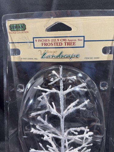 Lemax Frosted Tree 9" Dorf Landschaften Dekoration Zubehör - Bild 3 von 5