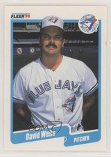 1990 Fleer David Wells #96 0q1p