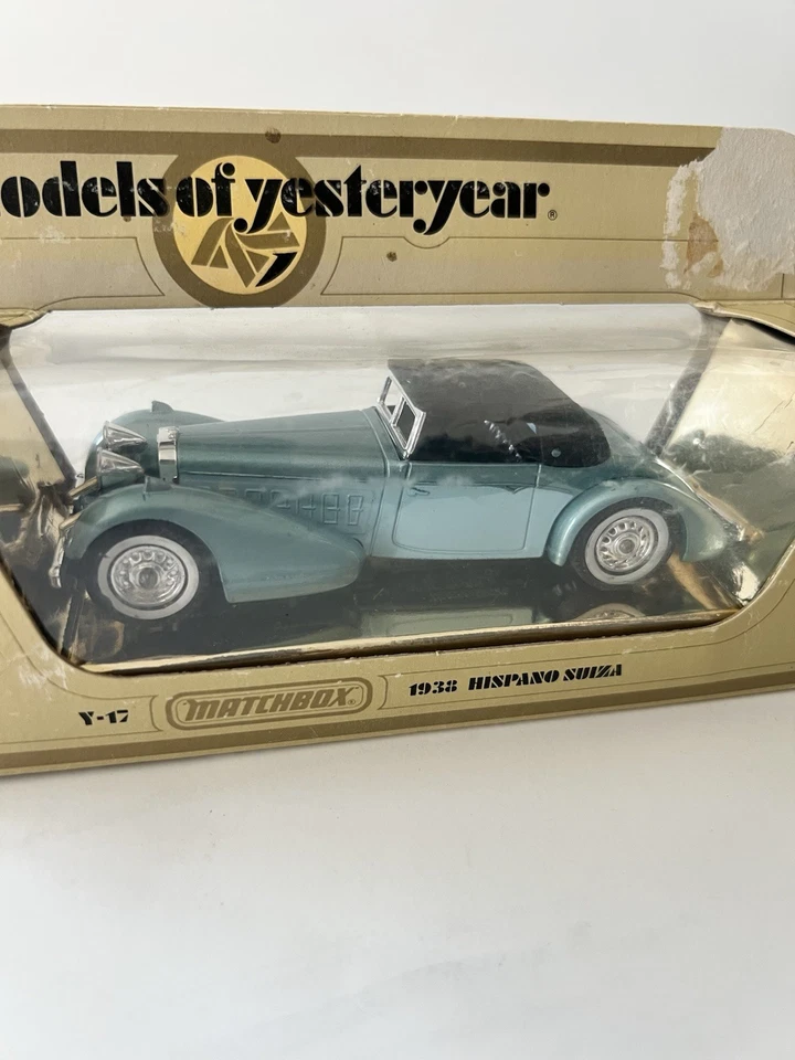 Matchbox Models of Yesteryear Y-17 1938 Hispano Suiza with Original Box - Image 3 of 4