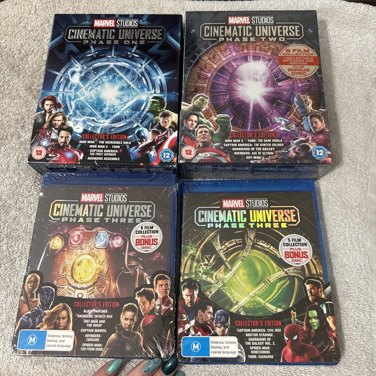 25+ Marvel Cinematic Universe DVDs & Blu-ray Discs for sale