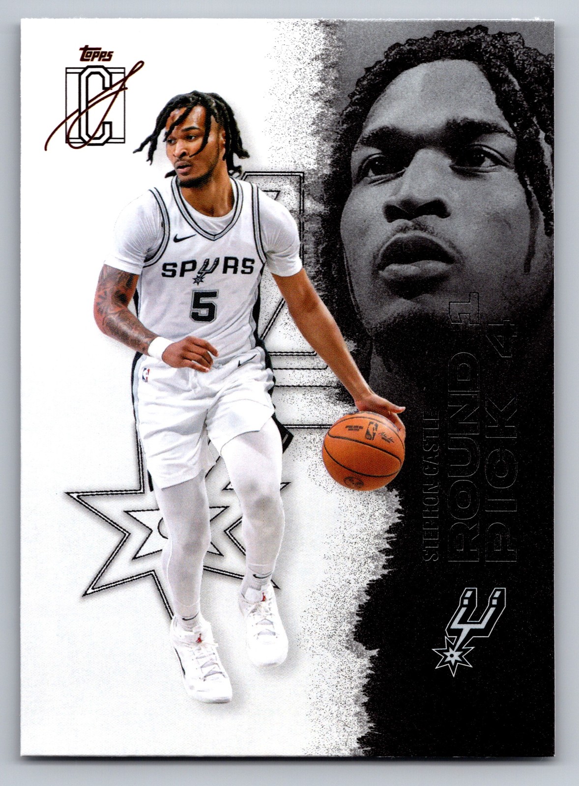 2025-26 Topps Signature Class #53 Stephon Castle