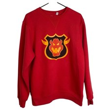 Universal Studios Super Nintendo World Bowser Challenge Red Hoodie Size Medium 