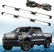 LED Front Grill Grille Lights for 2022-2025 Silverado 1500 WT Custom Accessories