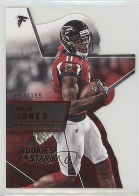 2015 Panini Rookies & Stars Die-Cut Stars Red 92/299 Julio Jones #RSS16 0f8
