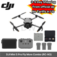  NEW  IN STOCK DJI Mini 5 Pro Flymore combo DJI RC-N3 -No Tariffs In US