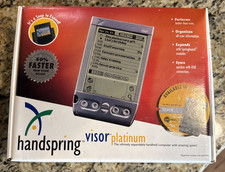 Handspring Visor Platinum 8mb Silver VGUC Complete