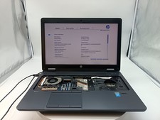 HP ZBOOK 15 G2 i5 15.6"NO RAM NO HDD NO ADAPTER.  POUR PIECES. PAS DE RETOUR.