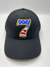 The Corps Number Seven Black Baseball Cap Hat One Size