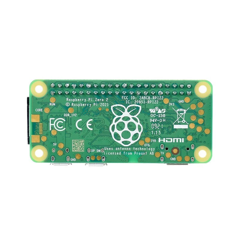 Placa de módulo Raspberry Pi Zero 2 WH 512 MB de RAM WiFi y Bluetooth Foto 2 de 4