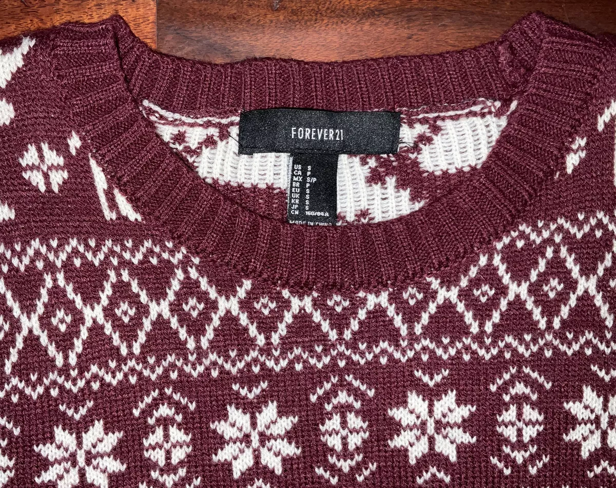 Forever 21 hotsell christmas sweater men