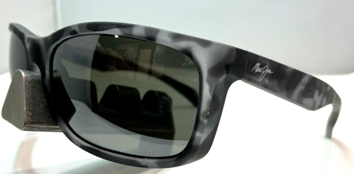 MAUI JIM PUHI MJ 785 11TM MATTE GREY TORTOISE W GREY POLARIZED SUNGLASSES NEW 9